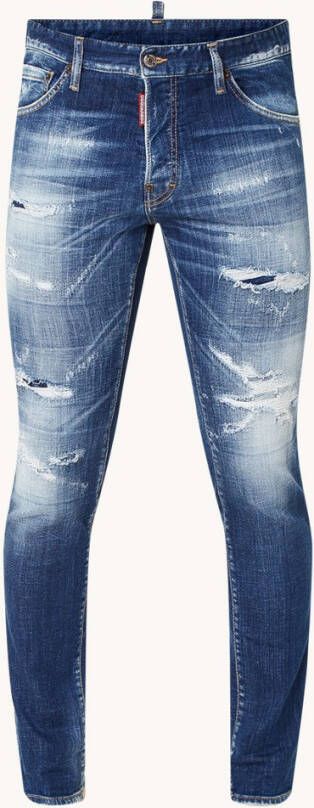 Dsquared2 Men Clothing Jeans Blue , Blauw, Heren
