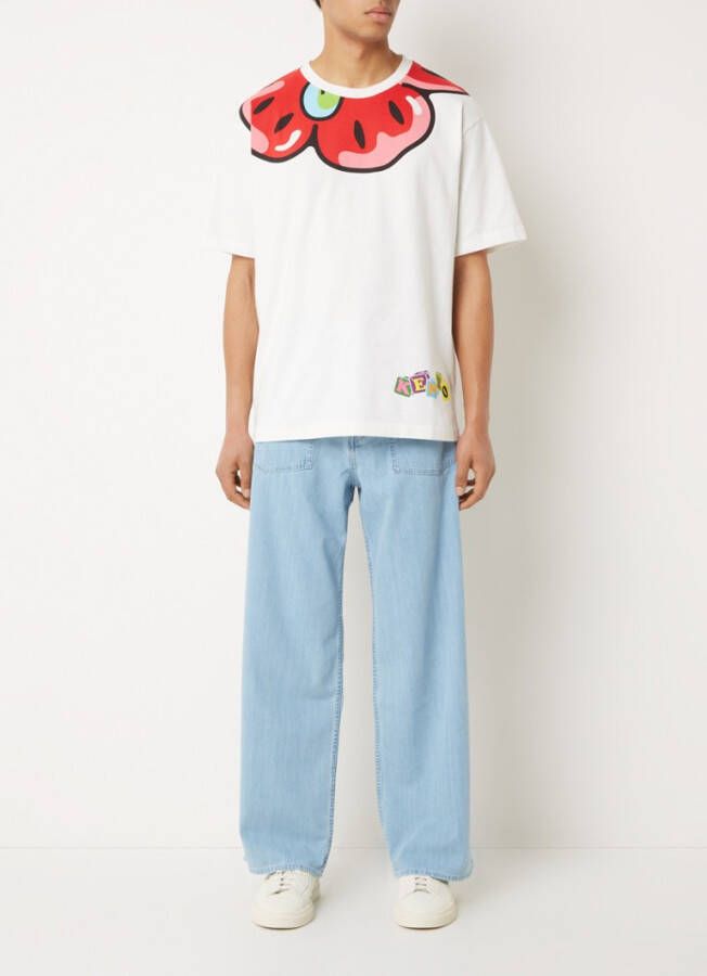 Kenzo T shirts and Polos Beige , Beige, Heren