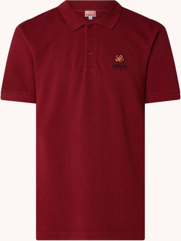 Kenzo Regular fit polo van piqué, katoen met logoborduring