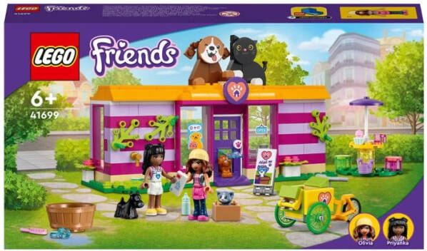 Lego Friends Pet Adoption Caf&#xE9, Animal Rescue Set(41699 )