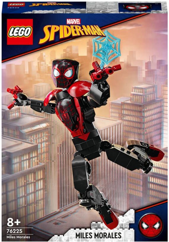 Lego Marvel Miles Morales Figure Spider Man Building Toy(76225 )