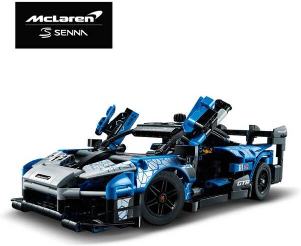 Lego 42123 Technic McLaren Senna GTR Racesport Raceauto, Autospeelgoed, Cadeau Idee voor Kinderen van 10+ Jaar