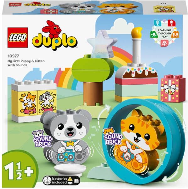 Lego DUPLO My First Puppy & Kitten with Sounds Pet Toy(10977 )