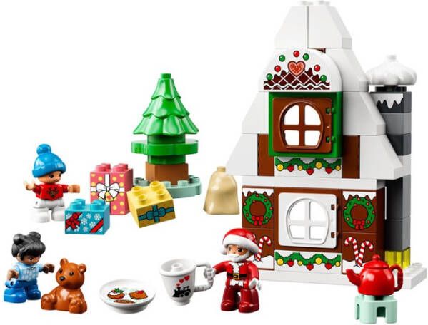 Lego DUPLO Santa's Gingerbread House Toy for Toddlers(10976 )