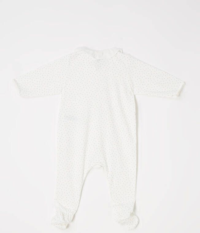 Petit Bateau Babypak met kraag en stippenprint
