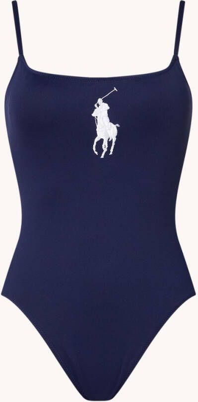 Ralph Lauren Kennedy badpak met uitneembare vulling en logoborduring