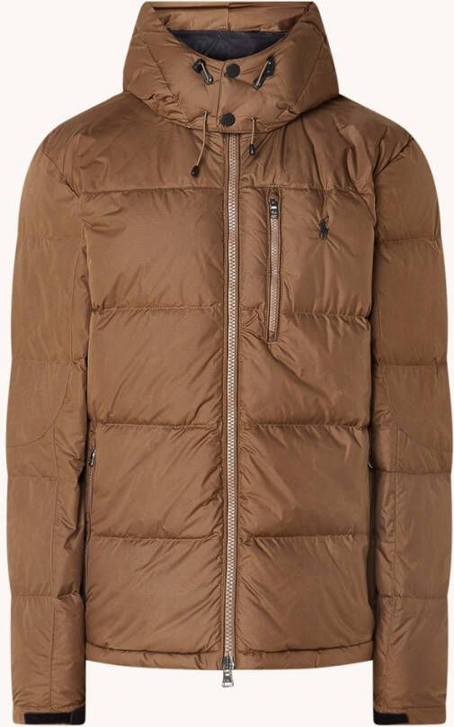 Ralph Lauren Puffer jack met donsvulling en afneembare capuchon
