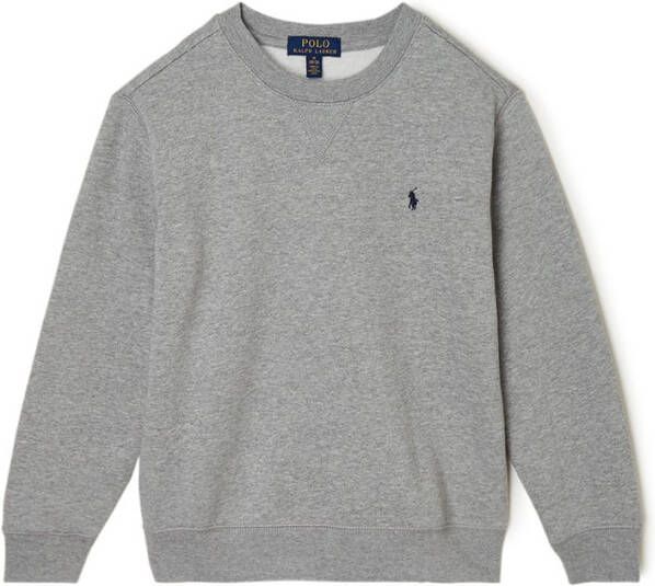 Ralph Lauren LS Cn Tops Knit , Grijs, Heren