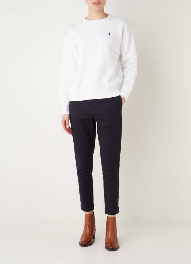 Polo Ralph Lauren Fleece Pullover Sweatshirt , Wit, Dames