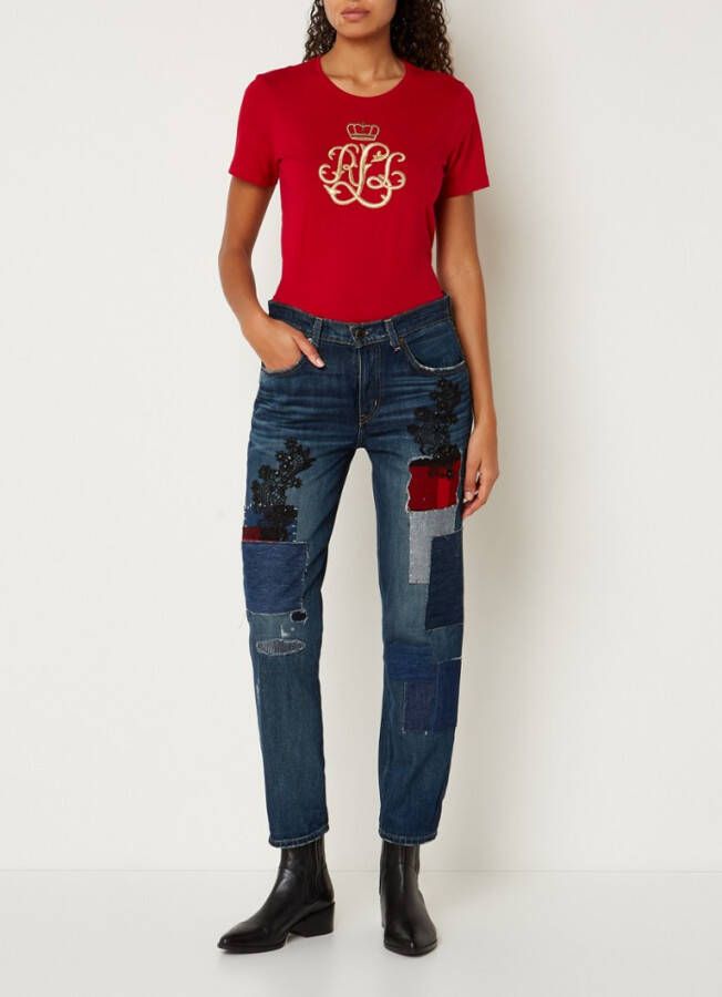 Ralph Lauren T shirt met logoborduring