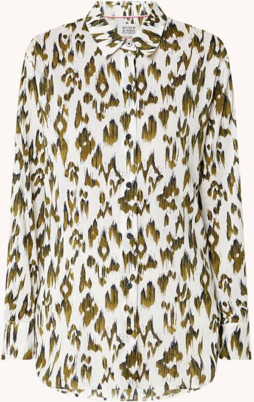 Scotch & Soda Blouse in biologische katoenblend
