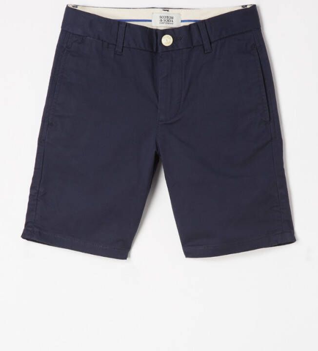 Scotch & Soda Classic korte chino met steekzakken