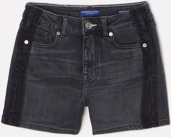 Scotch & Soda Donkergrijze Shorts The Beach Denim Short