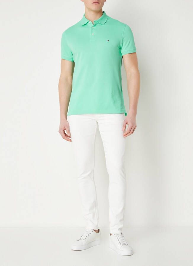 Tommy Hilfiger 1985 slim fit polo met logo