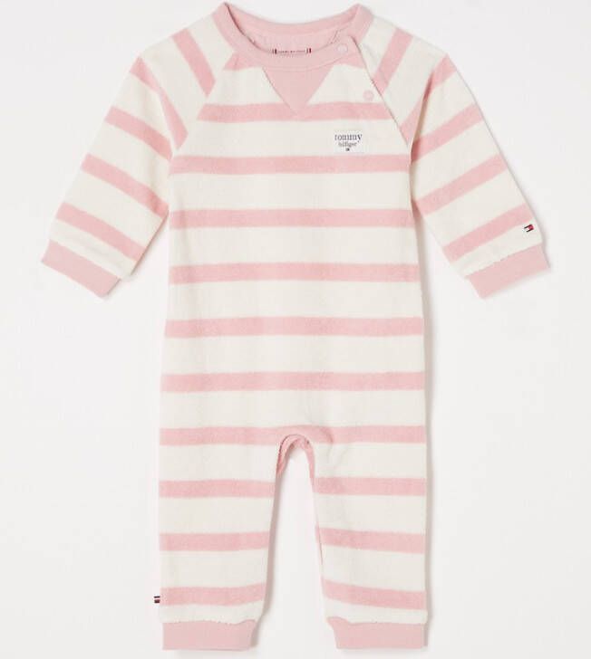 Tommy Hilfiger Babypak van badstof met streepprint