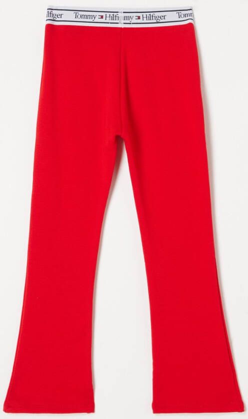 Tommy Hilfiger Flared fit legging met logoband