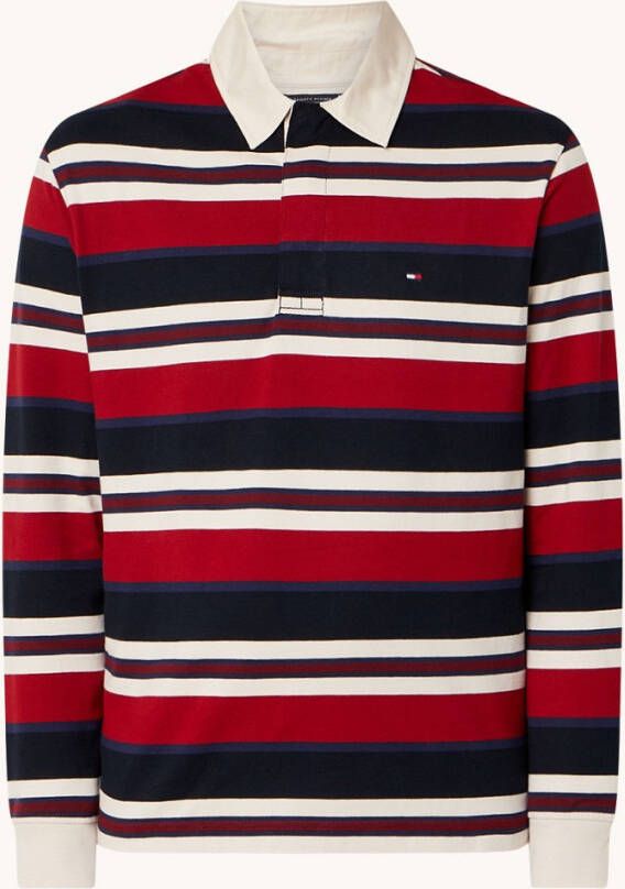 Tommy Hilfiger Polo Shirt Lange Mouw NEW PREP STRIPE RUGBY