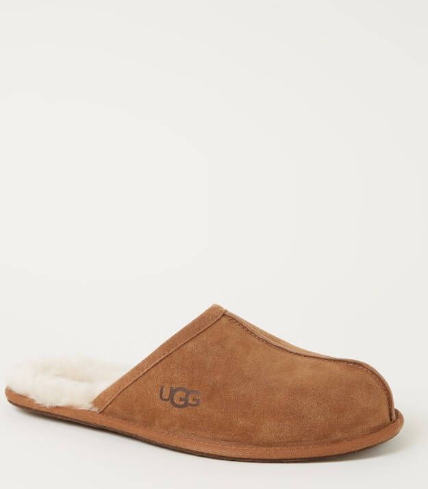 Ugg Scuff pantoffel van suè, de met schapenvacht