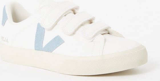 Veja Logo patch touch strap sneakers , Wit, Dames