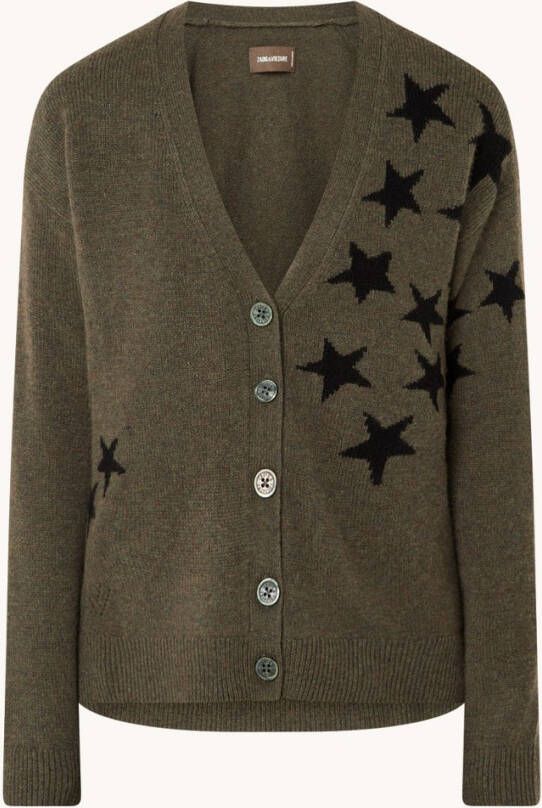 Zadig&Voltaire Mirka fijngebreid vest van kasjmier met lurex