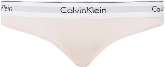 Calvin Klein Dames String Modern Cotton String Roze