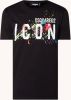 Dsquared2 Icon Splatter T shirt met logoprint online kopen