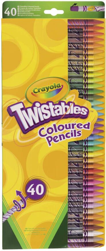 Crayola Draaikleurpotloden 40 Stuks