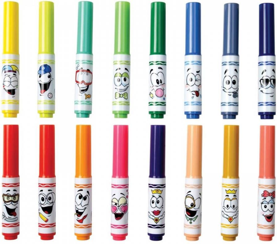 Crayola Viltstiften Met Fantasiepunten 16 Stuks