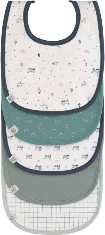 Lässig Slabbetje Garden Explorer Tractor 5 Stuks