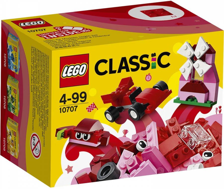 Lego  Classic Rode Creatieve Doos 10707