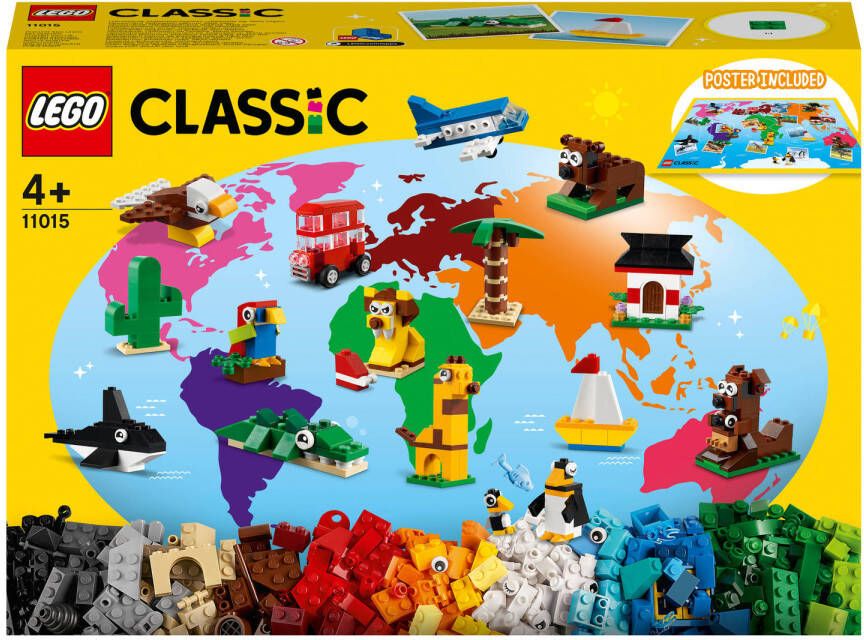 LEGO Classic Rond De Wereld Speelgoed Voor Kinderen