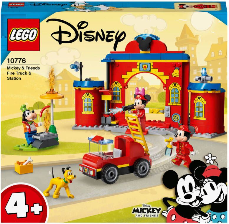 LEGO Disney Princess Mickey & Friends brandweerkazerne & auto 10776