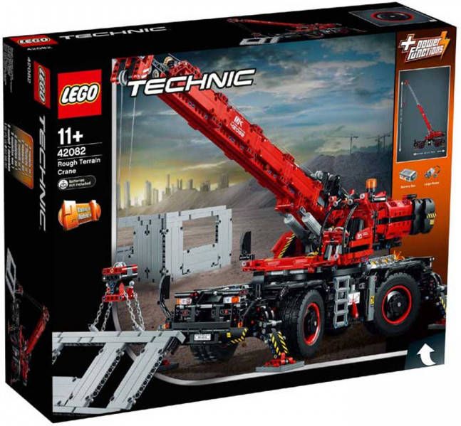 Lego Technic with Power Functions: Kraan voor alle terreinen (42082)