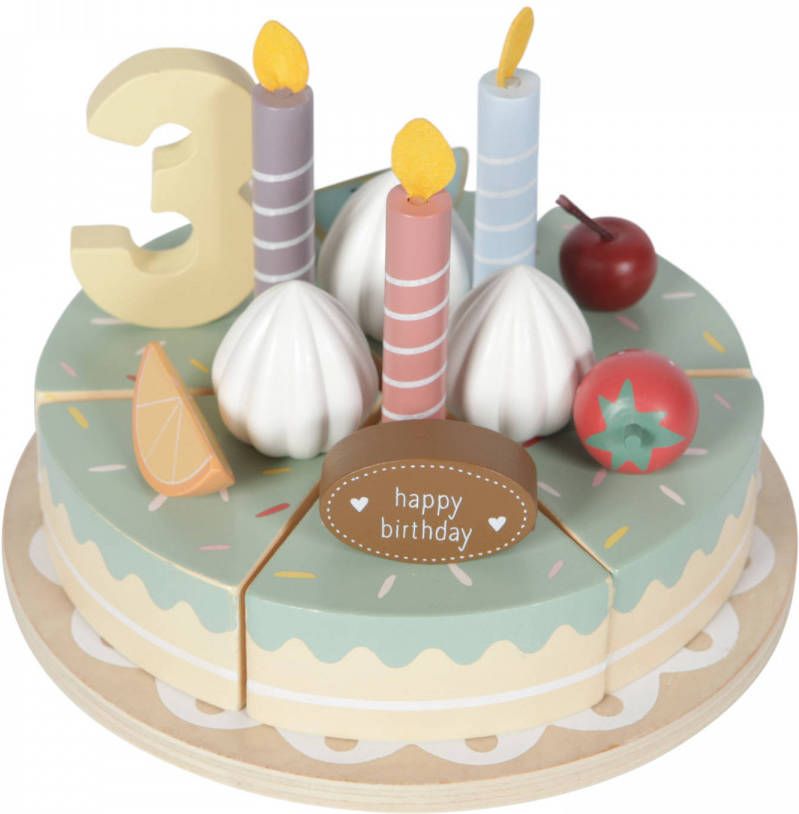 Tiamo Little Dutch verjaardagstaart hout