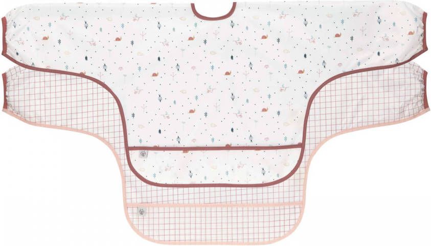 Lässig Slabbetje Met Lange Mouwen Garden Explorer Snail 2 Stuks