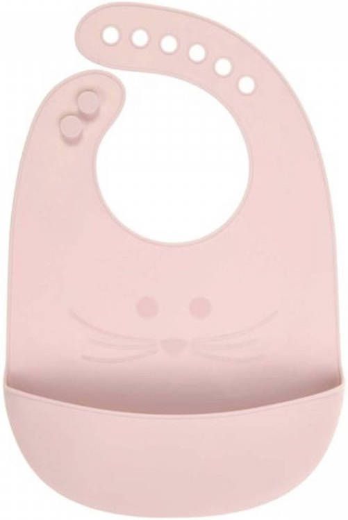 TCF Trading Lässig Silicone Slabbetje Little Chums Mouse Rose
