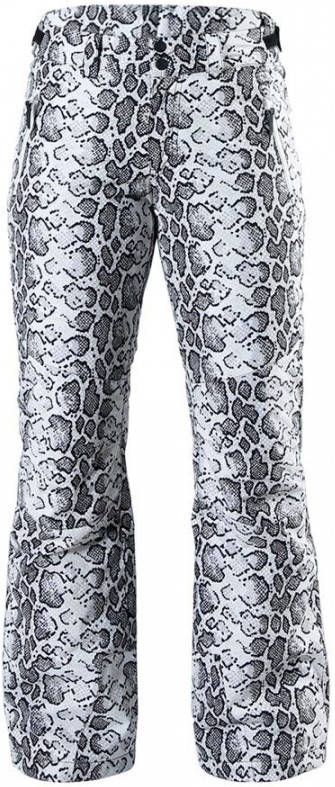 Brunotti skibroek Kagu wit/grijs