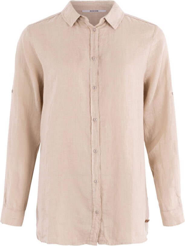 Moscow Gebroken Wit Blouse Button