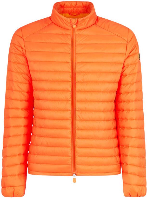 Save the Duck Alexander gewatteerd jack met ritszakken en logo