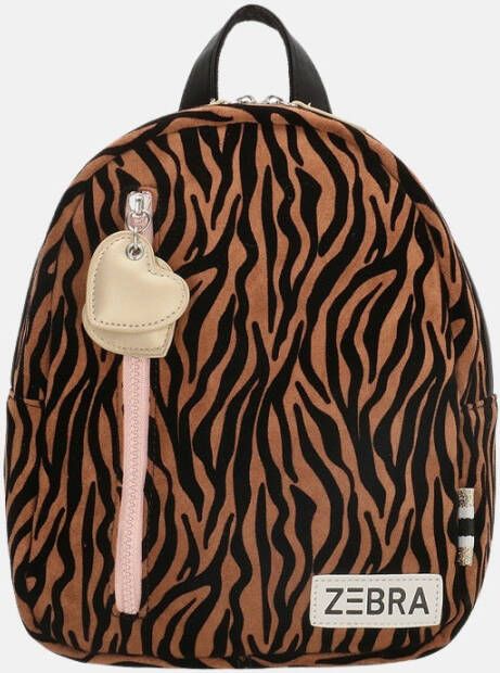 Zebra Trends Girls Rugzak S zebra bruin Kindertas