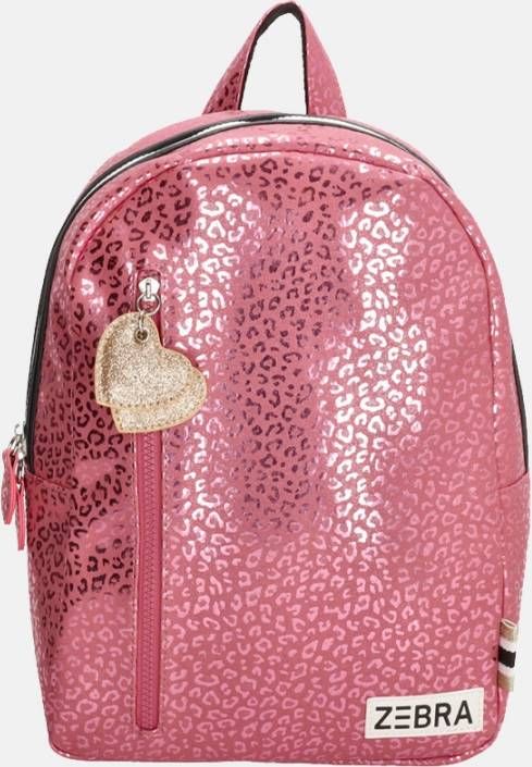 Zebra Trends Zebra Girls Rugzak M Pink Metallic Leopard