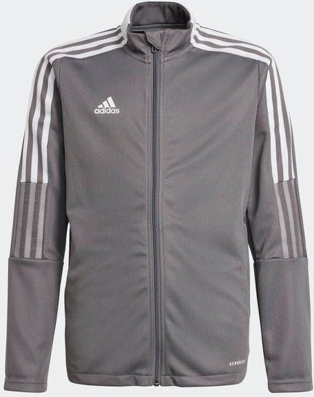 Adidas Kids adidas Tiro 21 Trainingsjack Kids Grijs Wit