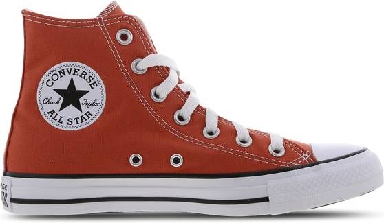 Converse Chuck Taylor All Star High Heren Schoenen Orange Textil