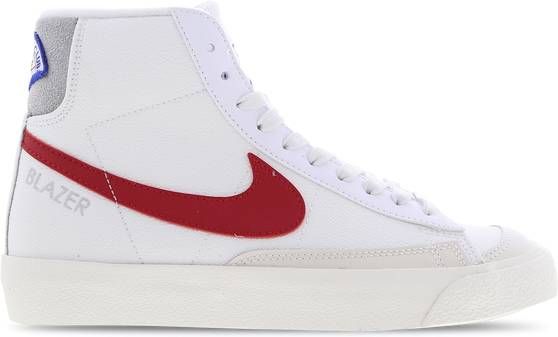 Nike Blazer Mid Athl Club basisschool Schoenen White Mesh/Synthetisch