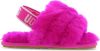 Ugg Fluff Slide Baby Schoenen Pink Mesh/Synthetisch online kopen