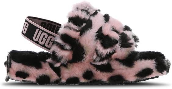Ugg Fluff Yeah Animalia in Pink Scallop