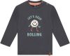 Babyface ! Jongens Shirt Lange Mouw -- Antraciet Katoen/elasthan online kopen