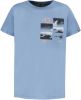 Garcia ! Jongens Shirt Korte Mouw -- Blauw Katoen online kopen