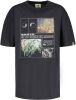 Garcia ! Jongens Shirt Korte Mouw -- Donkergrijs Katoen online kopen