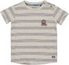 Quapi ! Jongens Shirt Korte Mouw -- Lichtgrijs Katoen/polyester/elasthan online kopen